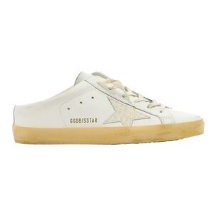 Golden Goose Superstar Sabot 'White Ivory Crocodile'